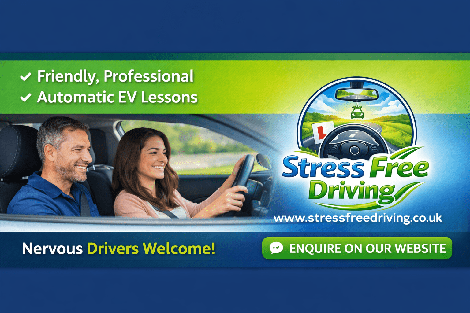 Stress Free Driving logo